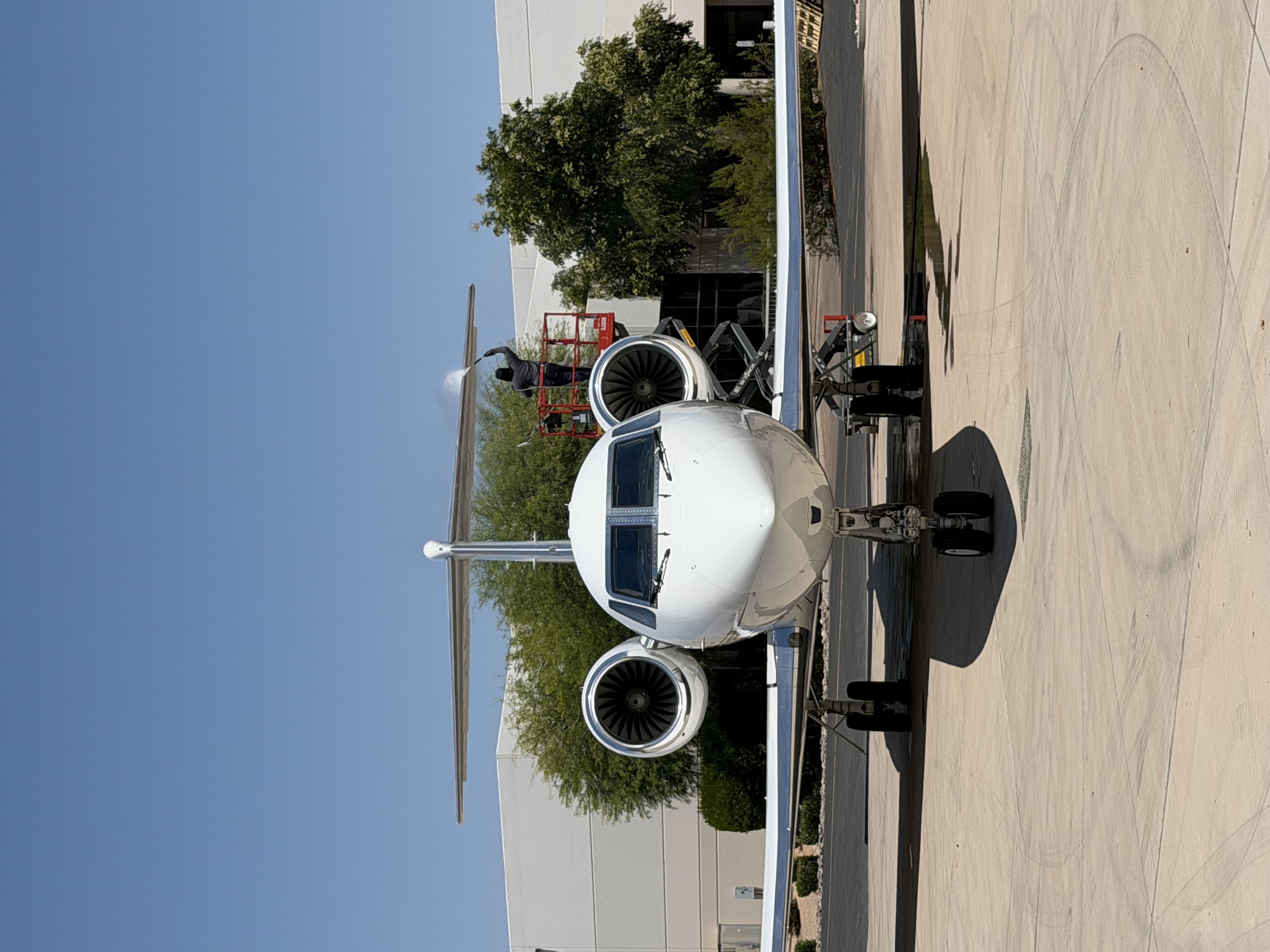 Managed Gulfstream on the Scottsdale ramp